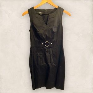 AGB black size 0 pencil dress
